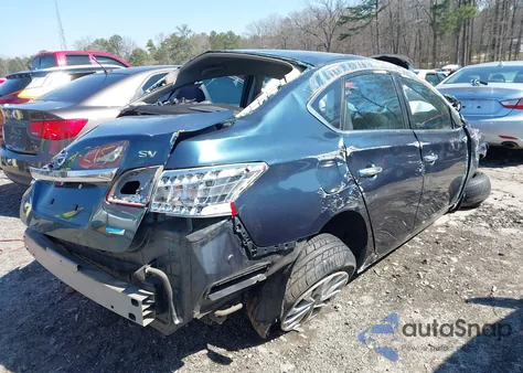 2014 Nissan Sentra Sv z USA, uszkodzony, nr VIN 3N1AB7AP5EY312754